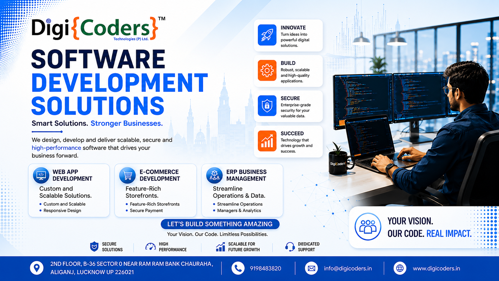 Software Development Company in Lucknow | Custom Software Solutions