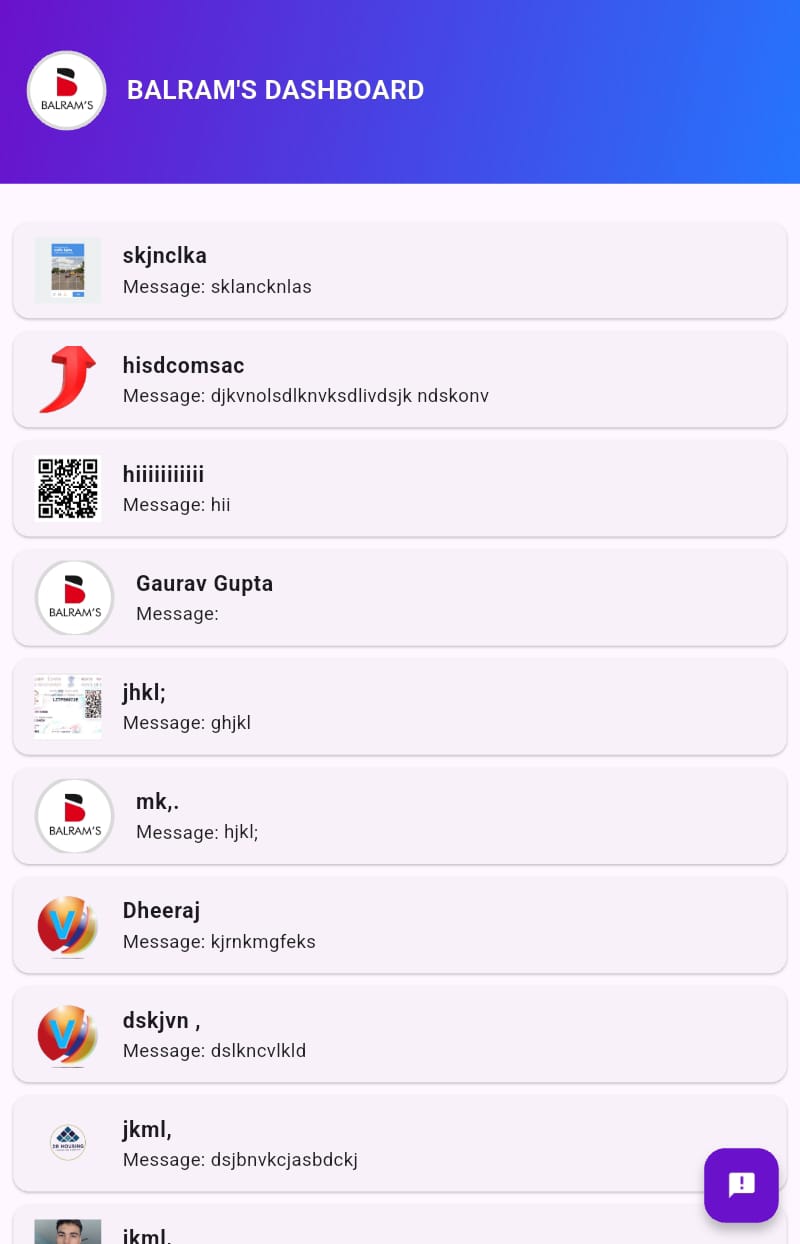 Balram Mobile App 