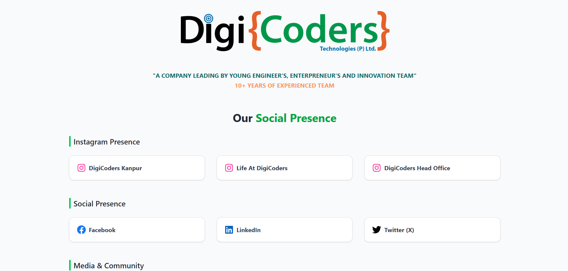 Social Media DigiCoders